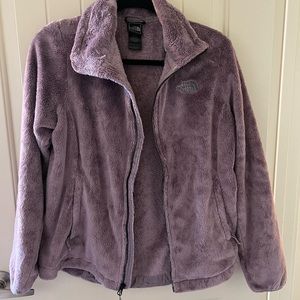 Purple Osito North Face Jacket